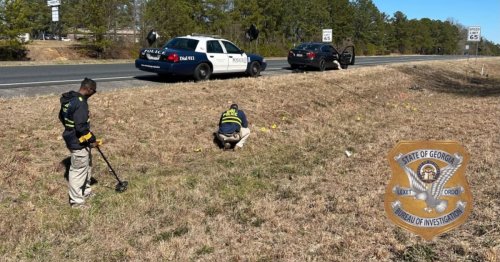 A man was shot when his car backfired. Two Georgia officers have been indicted