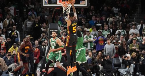 Dejounte Murray’s career-best 44 points lift Hawks over Celtics again