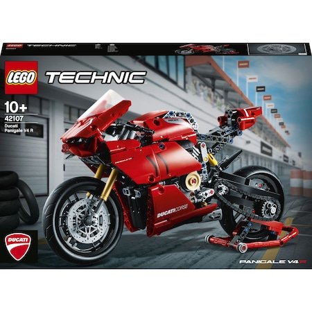 LEGO Technic - Ducati Panigale V4 R 42107, 646 piese - eMAG.ro
