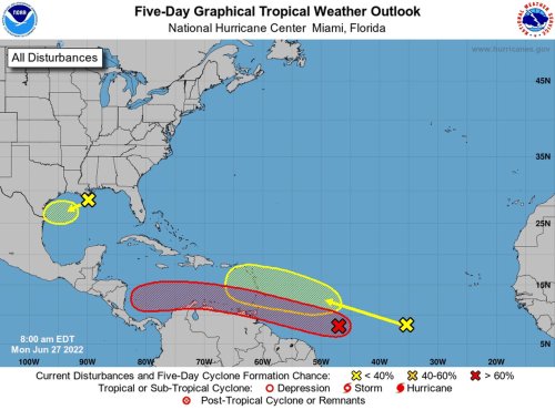 Tropical depression could form soon; head for Caribbean