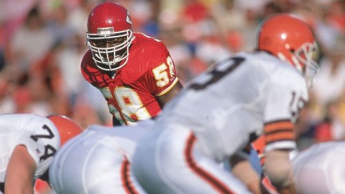 NFL feats by Derrick Thomas, Harlon Hill matched