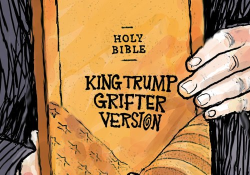 JD Crowe: Trump Bibles: Thank your orange slumlord and grifter
