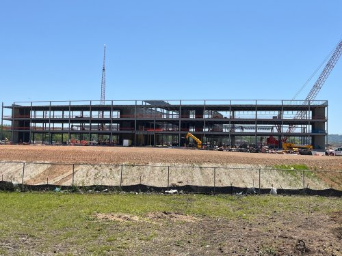 What are they building next to Interstate 20/59 in Birmingham?