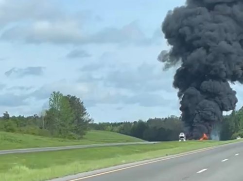 Authorities ID north Alabama man killed in fiery tanker truck crash on I-22