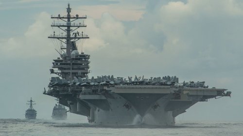 US Navy has boarded attacked Israeli tanker, USS Reagan accompanying ship