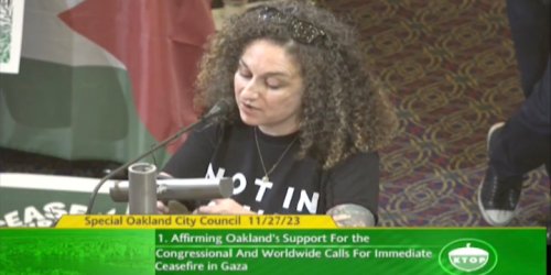 Oakland, CA Shows the Depth of Jew Hatred in America