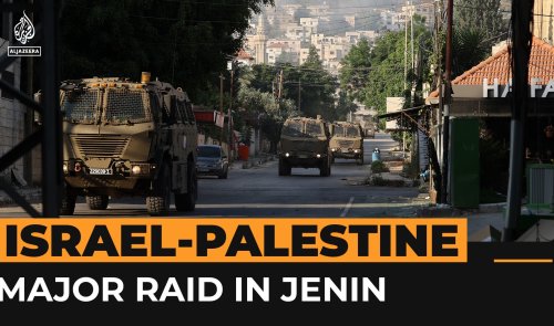 Eight Palestinians Killed As Israel Launches Air Attacks On Jenin ...