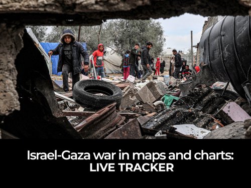 Israel-Gaza war in maps and charts: Live tracker