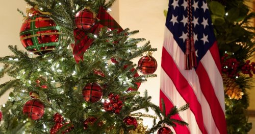 The Trumps’ final White House Christmas decorations unveiled
