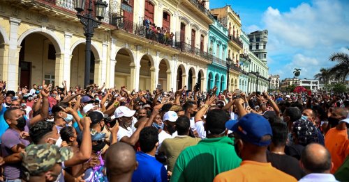 Cuba acknowledges prosecuting hundreds for last year’s protests