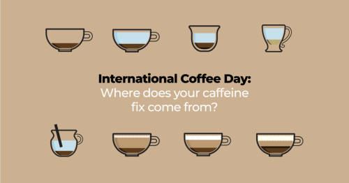 International Coffee Day: Where does your caffeine fix come from?