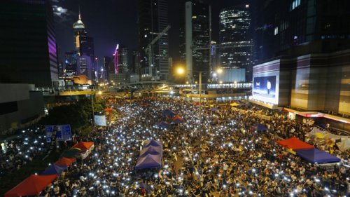 Hong Kong leader: Protesters have zero chance