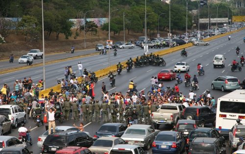 In pictures: Venezuela’s divide