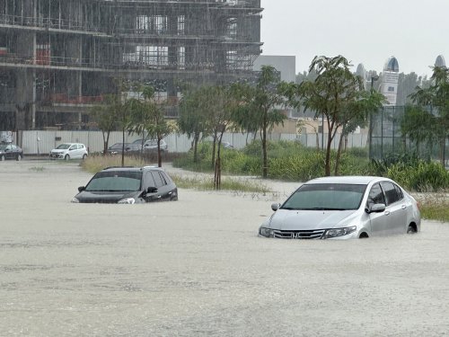 Dubai reels from flood chaos as record rains lash UAE