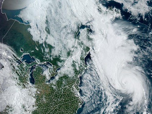 Hurricane Fiona knocks out power as it hits eastern Canada