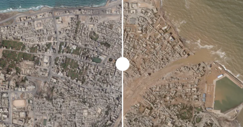 Mapping Libya’s catastrophic flood damage in Derna after Storm Daniel