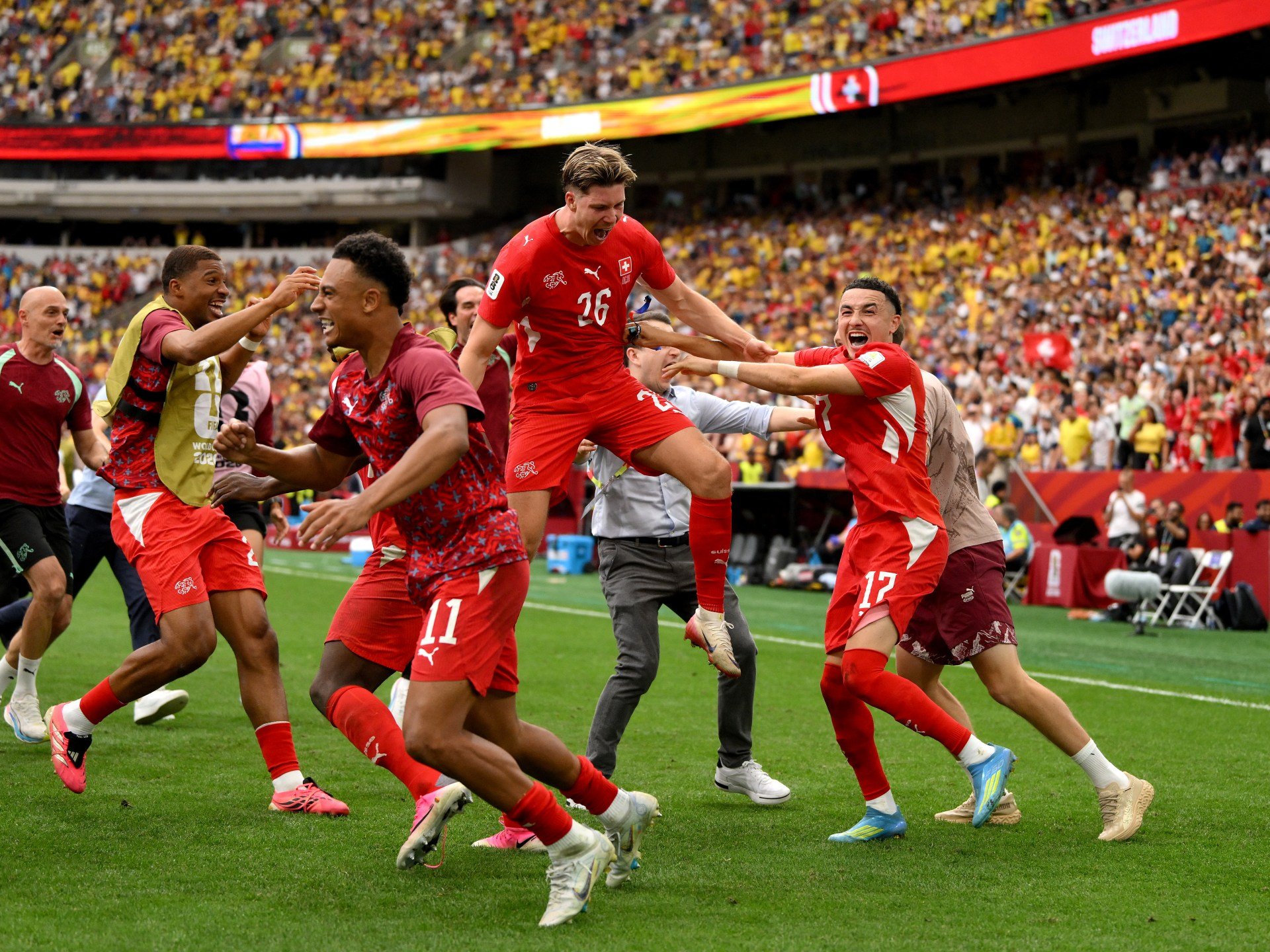 Which teams are in the World Cup quarterfinals, and what’s the schedule?