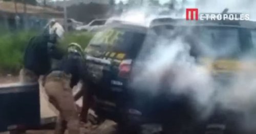 Brazil: Video of Black man asphyxiated in police car draws fury