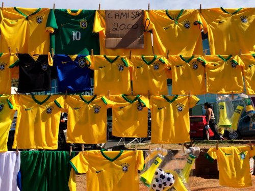 Why Brazilian football fans are ditching the yellow jersey