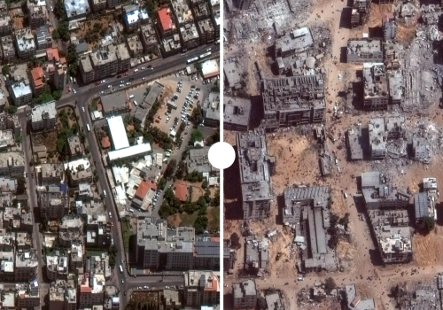Satellite images reveal Israeli destruction of hospitals in Gaza