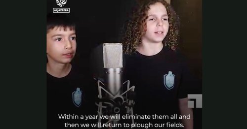 It’s not shocking to see Israeli children celebrate the Gaza genocide