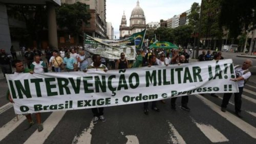 Brazilians clash on 50th anniversary of coup