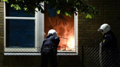 Rioting spreads outside calmer Stockholm