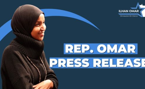 Sudan: Rep. Omar Statement on the One-Year Anniversary of the Sudanese Civil War