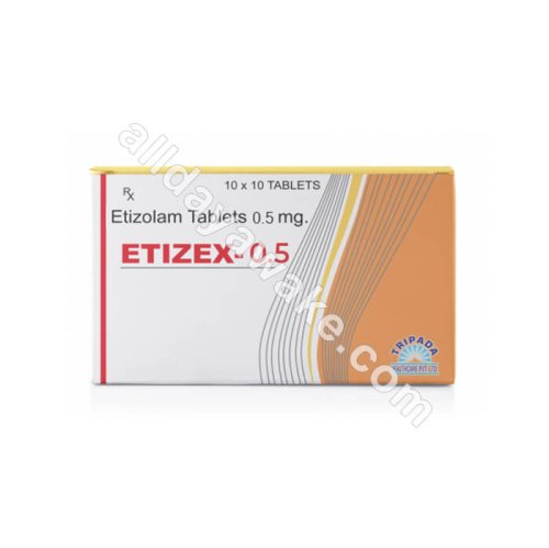 Etizex 0.5mg, Buy Etizex (Etizolam) Online, Uses, Side Effects
