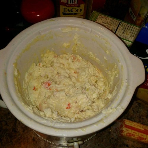 Crab Rangoon Dip for the Slow Cooker