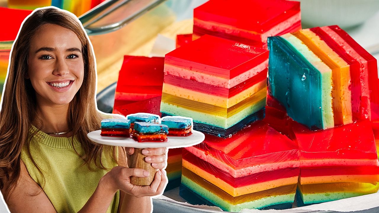 This Boozy Rainbow Jell-O Salad Is the Ultimate Party Starter