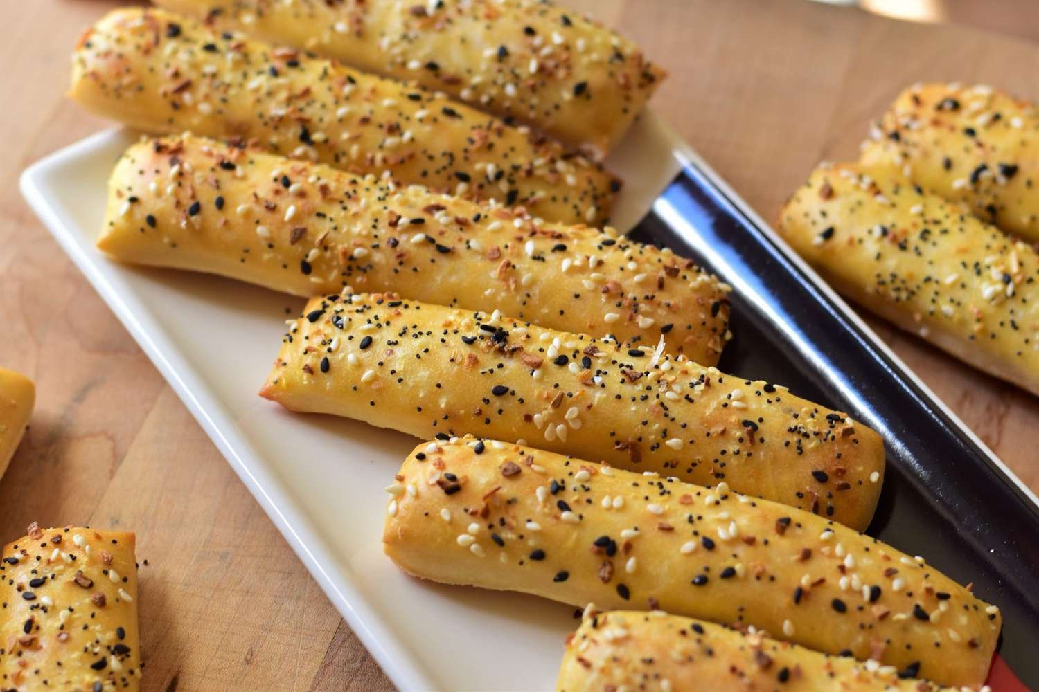 Everything Breadsticks with Two-Ingredient Dough