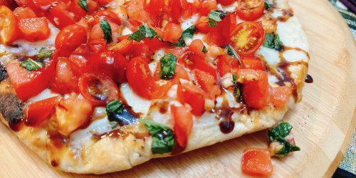 This Bruschetta Pizza Recipe Is Full of Irresistible Italian Flavor