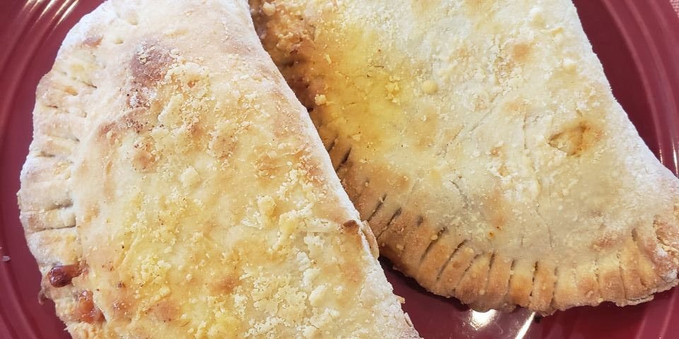 Air Fryer Calzones With Two-Ingredient Dough