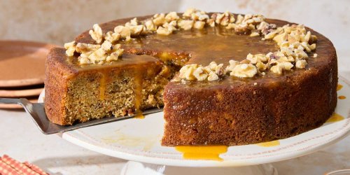 Glazed Carrot Snack Cake