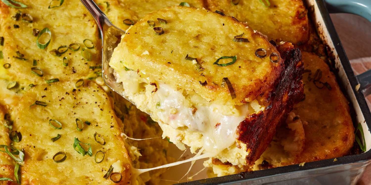 This Genius Breakfast Lasagna Is the Best Use of Hash Brown Patties We've Ever Seen