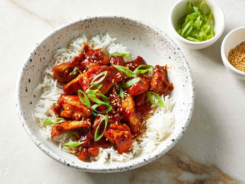 Sweet and Spicy Gochujang Chicken
