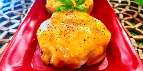 Air Fryer English Muffin Tuna Melt