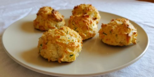 Parmesan Chive Biscuits