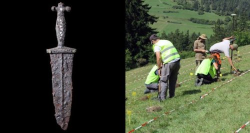 A Roman Dagger Found On A Swiss Hillside Just Helped Archaeologists Map An Ancient Battlefield