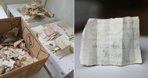 Renovations Reveal 200-Year-Old Doodles And Notes Stashed In The Walls Of A Former High School In Maine