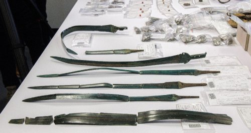 Stunning Treasure Trove Of Bronze Age Swords And Thousands Of Coins Discovered In Germany