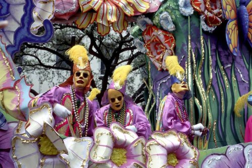 Mardi Gras’ Colorful Craziness
