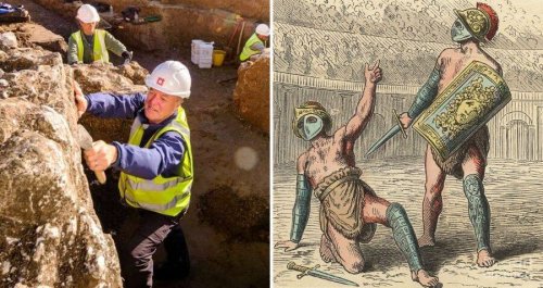 Excavations At A Roman Amphitheater In England Just Revealed Holding Cells Where Gladiators Waited Before Fights To The Death