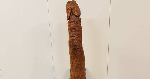 Someone Is Leaving Giant Wooden Penises In A Park And Police Want To Know Who