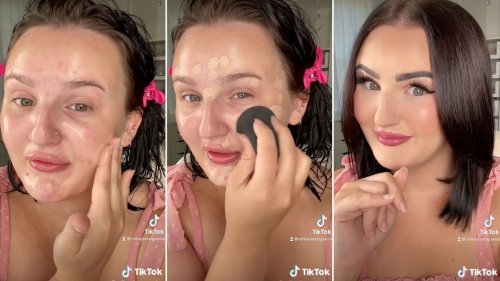TikTok Users Love the Viral "Sticky Method" For Covering Acne and Dark Spots — See Video