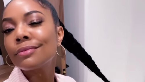 Let's Play a Game Called Where Does Gabrielle Union's Braided Ponytail End? – See Photo