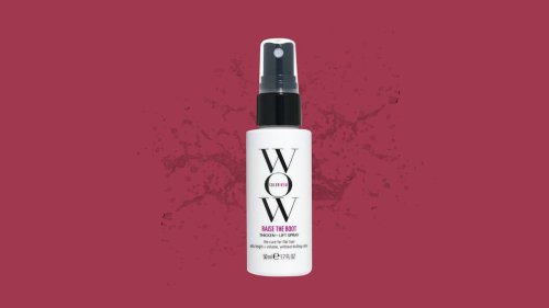 Color Wow Raise the Root Thicken + Lift Spray Gives Me 30 Minutes Back In My Morning Routine