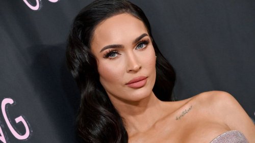 Megan Fox's Pastel Pink Nail Art Is a Sweet Nod to Her New Baby