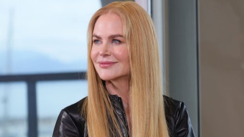 Nicole Kidman in a Choppy Bright Red Bob Is So Unexpected